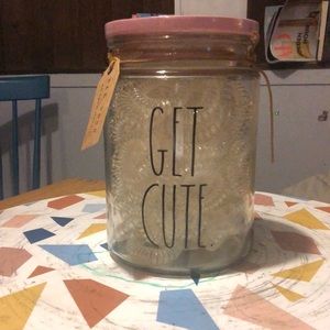 Rae Dunn Get Cute ponytail holder